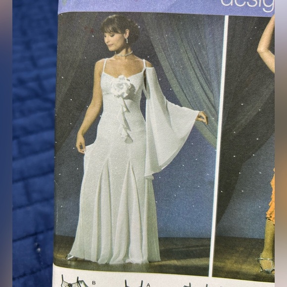 Simplicity 4312 out of print- sew your own dance dress variations - uncut - Picture 6 of 7